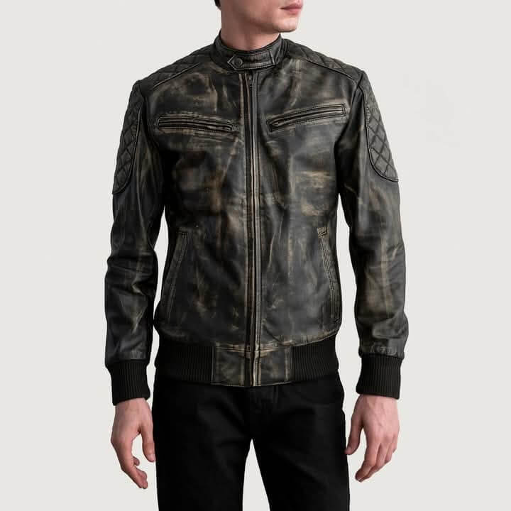 Biker bomber jacket main